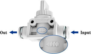 Vanne d'arrêt manuelle HVFF, connecteur rapide à poussoir, raccord de tuyau pour compresseur d'air et d'eau, 4mm 6mm 8mm 10mm 12mm - Product Image 6