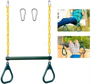 Accessoires de terrain de jeux Barres à singes pour enfants Balançoire trapèze pour enfants - Product Image 3