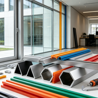 Profilé d'extrusion en aluminium industriel, barre de section personnalisée, matériau de cadre anodisé argenté pour la protection des machines de ligne d'assemblage