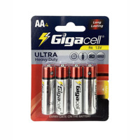 Batería de 1,5 V, tamaño AA UM3, batería de carbono y zinc R6, celda ultrarresistente para juguetes/relojes/controles remotos