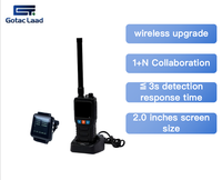 Détecteur portable de signaux anti-drone avec télécommande, support de poignet, 70 MHz-6,2 GHz, réception à distance de 500 m, détecteur portatif