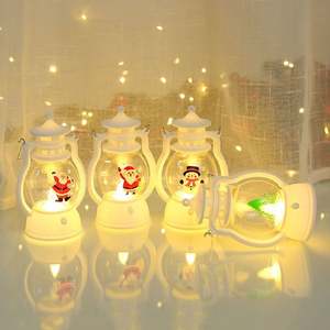Adornos Navideños, Linterna LED con Luz, Santa Claus, Decoraciones Navideñas para el Hogar, Regalo de Año Nuevo - Product Image 3
