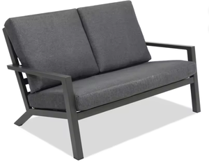 Ensemble <span class=keywords><strong>de</strong></span> canapés d'extérieur modernes Yoho en aluminium, <span class=keywords><strong>4</strong></span> pièces, 3 places, durables, pour jardin, patio, <span class=keywords><strong>balcon</strong></span>, résistant à l'eau et aux intempéries, salle à manger, <span class=keywords><strong>salon</strong></span> - Product Image 4