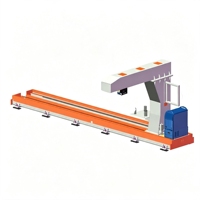 Rail linéaire semi-fermé industriel pour poste de soudage
