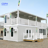 Maisons Préfabriquées Pliables en Acier 40 Pieds 20 Pieds, Abris de Stockage, Entrepôts Conteneurs, Magasins, Bureaux, Hôtels, Ateliers, Villas à Usage Commercial