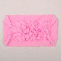 Serre-tête en nylon à motif floral, doux et extensible, pour bébés et enfants, idéal comme cadeau, accessoire de mode pour filles