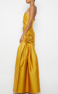 OEM thiết kế phụ nữ mới vải sexy tắt vai dài ăn mặc thời trang Crepe vải backless phụ nữ Ăn mặc - Product Image 2