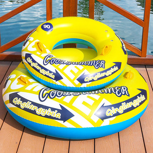 Customized Logo Summer PVC Party Flower Swimming Rings <strong>Inflatable</strong> Tube Fruit Floatie for Kids and Adults <strong>Pool</strong> <strong>Float</strong> - Product Image 2
