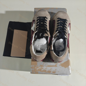 Zapatillas de invierno GGBD de cuero genuino de alta calidad con cordones, antideslizantes, cómodas, estilo skate, color dorado desgastado para caminar - Product Image 4