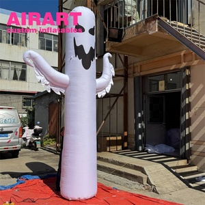 Fabbrica di vendita calda gigante gonfiabile fantasma pilastro per la spaventosa decorazione di Halloween - Product Image 5
