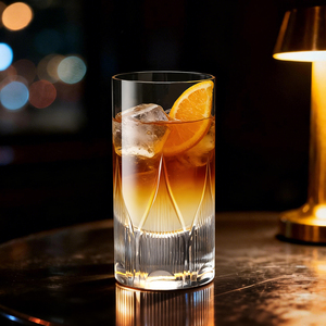 Elegante Vaso Highball <span class=keywords><strong>de</strong></span> 11 oz, Patrón Tallado <span class=keywords><strong>a</strong></span> Mano, <span class=keywords><strong>Base</strong></span> Pesada, Cristal, Vaso para <span class=keywords><strong>Agua</strong></span>, Cócteles y Bebidas Largas, para Bares y Hoteles <span class=keywords><strong>de</strong></span> Lujo - Product Image 3