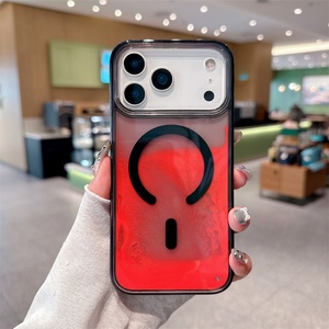 เคสแม่เหล็กเรืองแสงแบบของเหลวไหลได้สำหรับ iPhone 17 16 15 14 13 Pro Max รองรับการชาร์จไร้สาย - Product Image 4