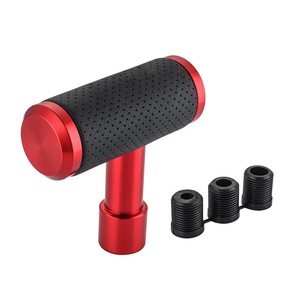 Car Gear <b>Shift</b> <b>Knob</b> Universal Aluminum Ergonomic Blue Black Red - Product Image 3