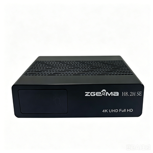 Décodeur ZGEMMA H8.2H SE 4K HEVC Enigma2 Linux STB, compatible DVB-S2 Satellite, DVB-C Câble, DVB-T2 TV Terrestre, fourni par l'usine. - Product Image 3