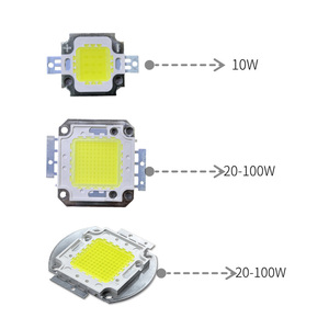 Hot bán 50W & 100W <span class=keywords><strong>COB</strong></span> <span class=keywords><strong>LED</strong></span> Diode đèn ánh sáng 9V <span class=keywords><strong>32V</strong></span> Đèn pha chip với nhôm tản nhiệt & Chip hạt - Product Image 5