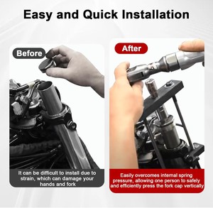 เครื่องมือติดตั้งฝาครอบโช้คขนาด 49 มม. สำหรับฮาร์เลย์ ทัวร์ริ่ง อีเลคตร้า ไกลด์ อัลตร้า คลาสสิค - Product Image 4