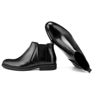 <span class=keywords><strong>2021</strong></span> nuevas botas de versión europea de alta calidad botas <span class=keywords><strong>Chelsea</strong></span> para hombre de cuero genuino hechas a mano - Product Image 5