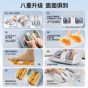 Masajeador de Piernas Miniso de 125 mm de Ancho con Terapia de Calor para Masaje de Pantorrillas y Pies - Product Image 2