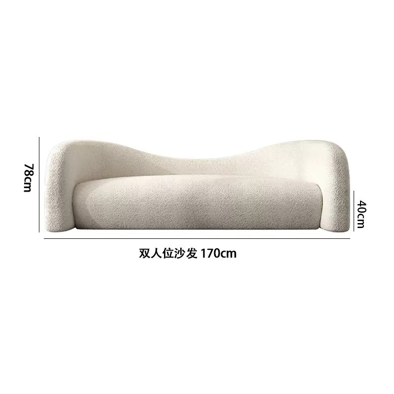Cachemire double : 170 cm