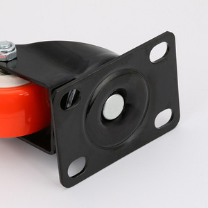 Orange Pp Swivel <b>Caster</b> <b>Wheel</b> 2 Inch Ball Bearing Silent Operation Furniture Industrial Use - Product Image 2