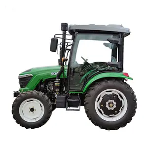 Çin 50HP 60HP 70HP 4*4 satın Mini traktör küçük bahçeler için mini tekerlekli traktör tarım tarım makinaları traktörler fiyat