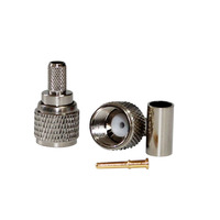 Fabricant d'alimentation Mini-UHF-J3 connecteur coaxial RF cuivre Mini connecteur mâle UHF connecter câble RG58