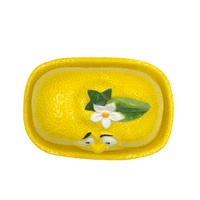 Beurrier en céramique de style nouveau, plats et assiettes en céramique pour accessoires de cuisine