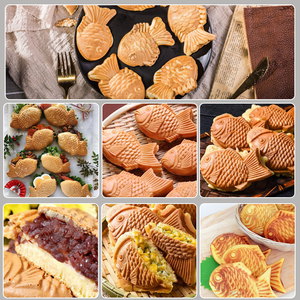 Plancha Eléctrica Multifunción <span class=keywords><strong>para</strong></span> Taiyaki, <span class=keywords><strong>para</strong></span> Hacer Panqueques, Uso Comercial, como Máquina <span class=keywords><strong>para</strong></span> Hacer Panqueques Japoneses y Waffles - Product Image 6