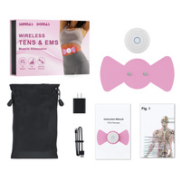 Appareil TENS sans fil personnalisable avec application et télécommande, 32 modes, stimulateur musculaire électronique EMS, masseur pour soulager les douleurs corporelles