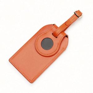 Étiquettes de bagages de luxe en PU écologiques et durables, personnalisables avec logo, pour le voyage, avec localisateur, à la mode, vierges pour sublimation, vente en gros - Product Image 5