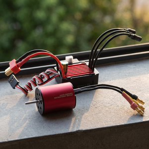 มอเตอร์กันน้ำแบบไร้แปรงถ่าน 2430 5800KV พร้อมชุด ESC 25A สำหรับรถ RC ขนาด 1/20 1/16 1/18 และโดรน FPV - Product Image 1