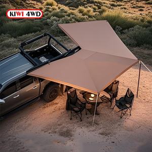 Tente latérale de voiture à ouverture rapide à 270 degrés en alliage d'aluminium épaissi imperméable à la pluie pare-soleil Oxford pour <span class=keywords><strong>camping</strong></span> en plein air SUV - Product Image 5