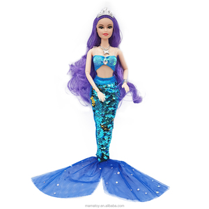 Muñeca Sirena MJD <span class=keywords><strong>de</strong></span> 30 cm <span class=keywords><strong>de</strong></span> Alta Calidad con Bolsa, Venta Directa <span class=keywords><strong>de</strong></span> Fábrica, Barata, MOQ Bajo, Muñeca <span class=keywords><strong>de</strong></span> 11.5 Pulgadas - Product Image 3