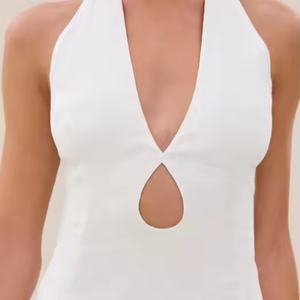 Ropa de Moda para Mujer al por Mayor, Nueva, Personalizada, de Alta Calidad, Estilo Casual Elegante, Cintura Elástica, Diseño Sólido para la Temporada de Otoño - Product Image 4