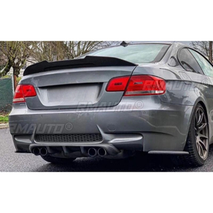 สำหรับ BMW E90 E92 E93 M3 ชุดแต่งกันชนหลัง ลิปสปลิตเตอร์ ดิฟฟิวเซอร์ ชุดแต่งตัวถังรถยนต์ ฝาครอบป้องกันกันชน อุปกรณ์ตกแต่งรถยนต์ - Product Image 3
