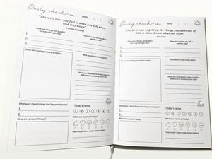 High Quality A5 Hardcover Notebook for Daily Self Care Gratitude <b>Journal</b> Perfect Binding No Date Gift with Custom Logo - Product Image 4