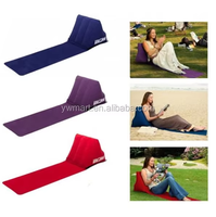 Coussin de plage gonflable en PVC, design OEM Mart, pour le camping