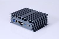 Mini-ordinateur industriel sans ventilateur HVAEIPC Intel Celeron N100/i3, SSD DDR4, 4 cœurs, double LAN, port série, contrôle d'automatisation, 64 Go