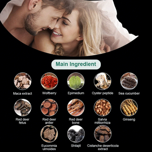 Cà phê thảo dược Maca đen hòa tan tức thì nhãn hiệu riêng dành cho nam giới, tăng cường sinh lực Maca XXX - Product Image 2