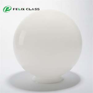 Cúpula de Vidrio Blanco Ópalo de Tamaño Personalizado, Pantalla de Vidrio para Lámpara, Cubierta de Vidrio para Lámpara Colgante de Interior - Product Image 3