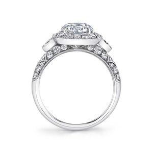 Anello Classico Traforato per Donne, Stile Occidentale, Accessorio da Dito per Matrimonio, Regalo alla Moda - Product Image 2