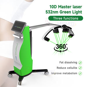 Système professionnel d'élimination de la graisse par laser froid 10D, machine de remodelage corporel non thermique, élimination de la graisse par laser émeraude - Product Image 3