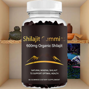 Gummies de Shilajit de l'Himalaya à Marque Blanche, Véganes et Pures, Énergie Instantanée, 60 Unités (2 par dose) pour Personnes d'Âge Moyen et Aînées - Product Image 6