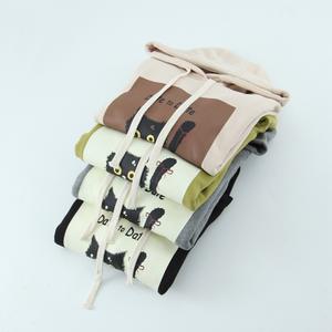 Sudadera con capucha para mujer de talla grande, forro polar, estampado de dibujos animados, gris, verde, N8553 - Product Image 1