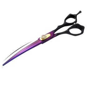 Ciseaux de barbier professionnels en acier haute teneur en carbone de 5,5 pouces, ciseaux de coupe de cheveux personnalisés, outil de salon haut de gamme - Product Image 1