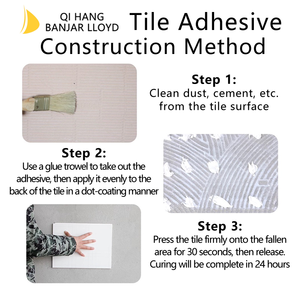 Waterproof Tile <b>Adhesive</b> High-Strength Bonding Agent for Tile Repair and Back Coating Ceramic Tile Repair <b>Adhesive</b> - Product Image 4