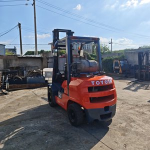 รถยกโตโยต้ามือสอง ปี 2024 ขนาด 3 ตัน ใช้แก๊ส พร้อมอะไหล่แท้และสภาพการทำงานดีเยี่ยม - Product Image 2
