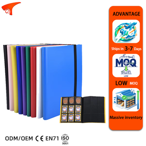 Carpeta para Tarjetas Torson de 9 Bolsillos, Álbum para Tarjetas Coleccionables con Capacidad para 540 Tarjetas, Carga Lateral, para TCG, CCG, Deportes, Yugioh, Colección de Tarjetas de Juego - Product Image 1
