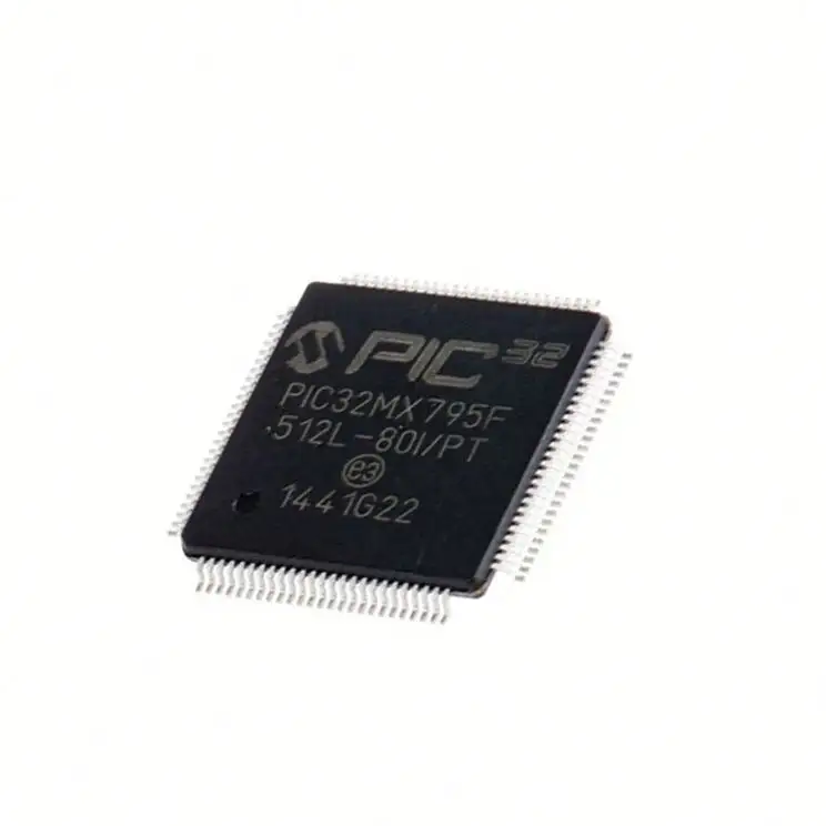PIC32MX795F512L-80I Layanan Pesanan Satu Atap/PT Modul Daya Efisiensi Tinggi Chip IC PIC32MX795F512L-80I/PT