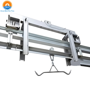 Balance électronique statique à rail pour abattoir <span class=keywords><strong>de</strong></span> porcs, capacité 500 kg, équipement <span class=keywords><strong>de</strong></span> pesage <span class=keywords><strong>de</strong></span> carcasses en acier inoxydable 304 - Product Image 1